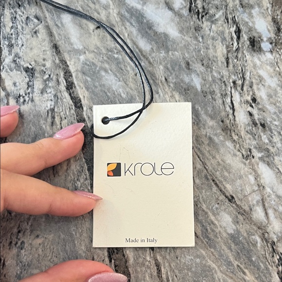 Snake Print Crossbody Bag - Cream and Black - Picture 4 of 5